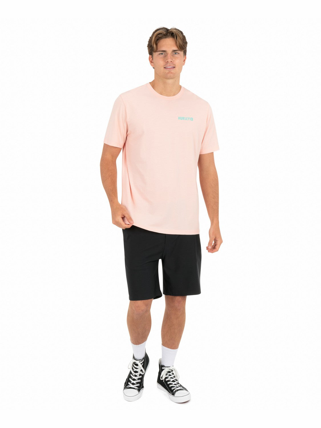 Fern Gradient Short Sleeve | Hurley Candy Pink T-Shirts