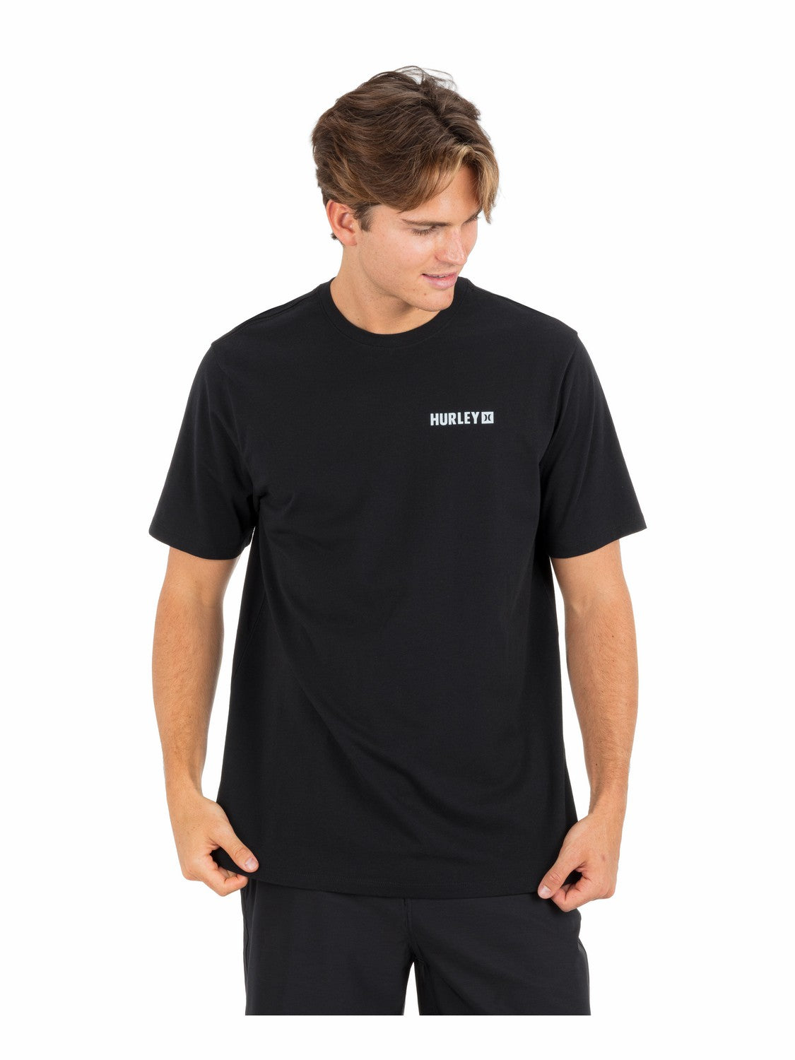 Fern Gradient Short Sleeve | Hurley Black T-Shirts