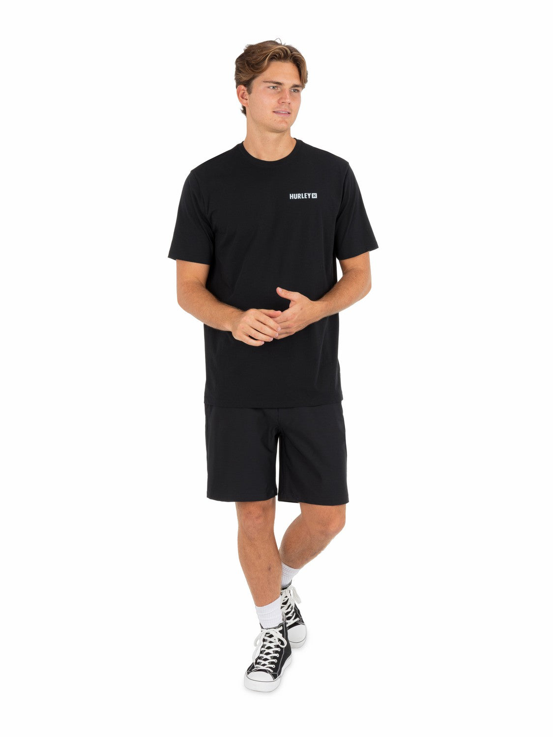 Fern Gradient Short Sleeve | Hurley Black T-Shirts