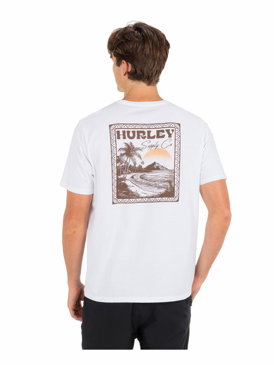 Island Scape Short Sleeve | Hurley White T-Shirts