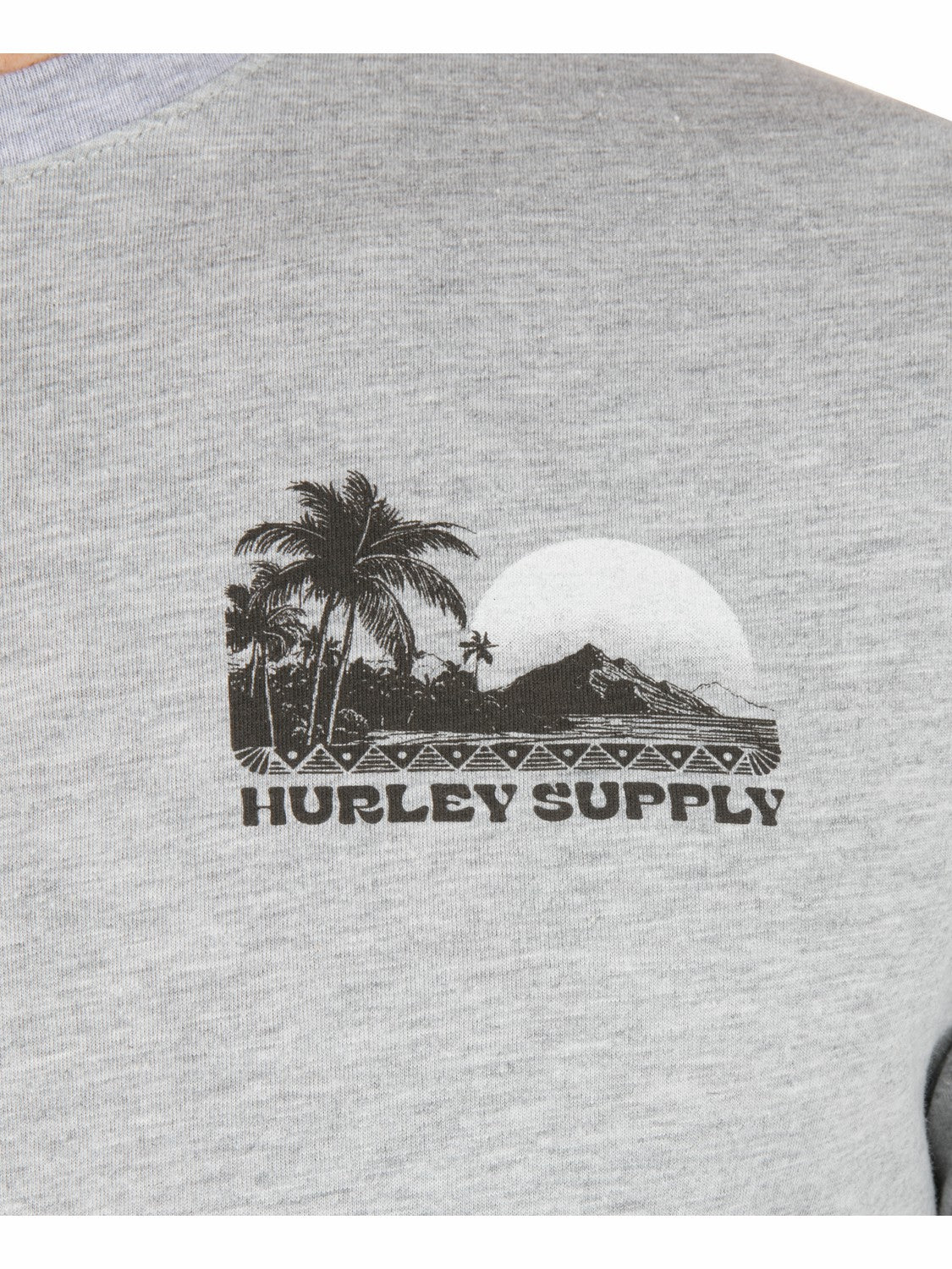 Island Scape Short Sleeve | Hurley Dark Grey Heather T-Shirts