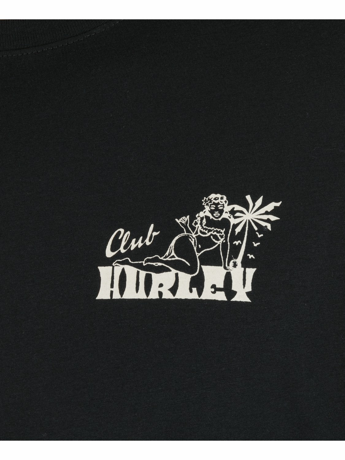 Supper Club Short Sleeve | Hurley Black T-Shirts