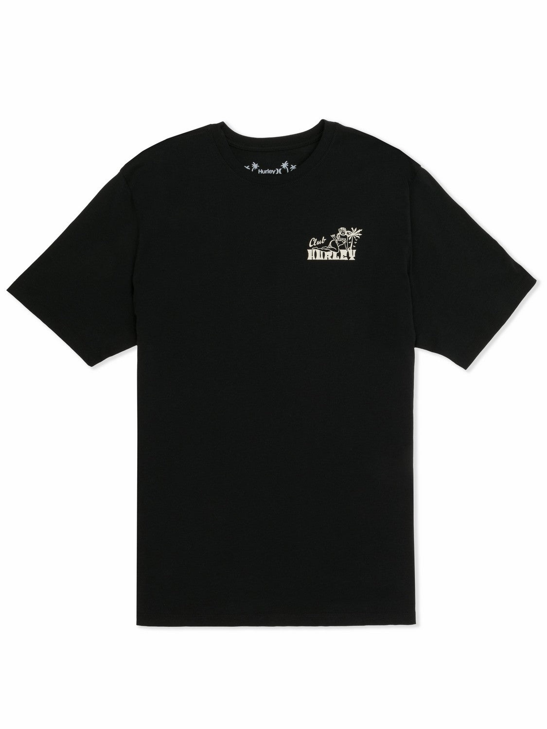 Supper Club Short Sleeve | Hurley Black T-Shirts