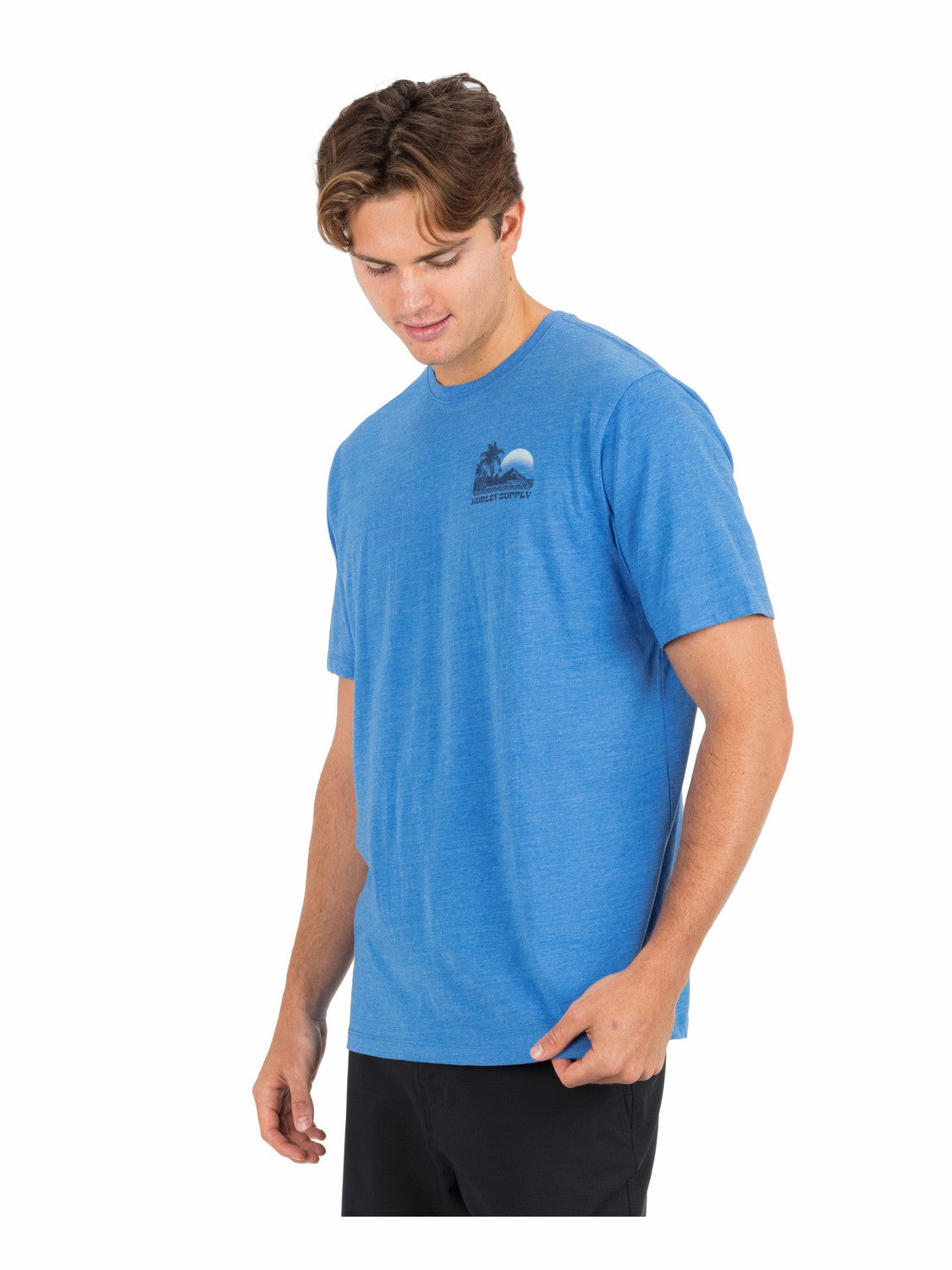 Island Scape Short Sleeve | Hurley Seashore Heather T-Shirts
