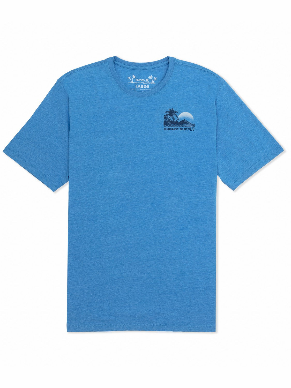 Island Scape Short Sleeve | Hurley Seashore Heather T-Shirts