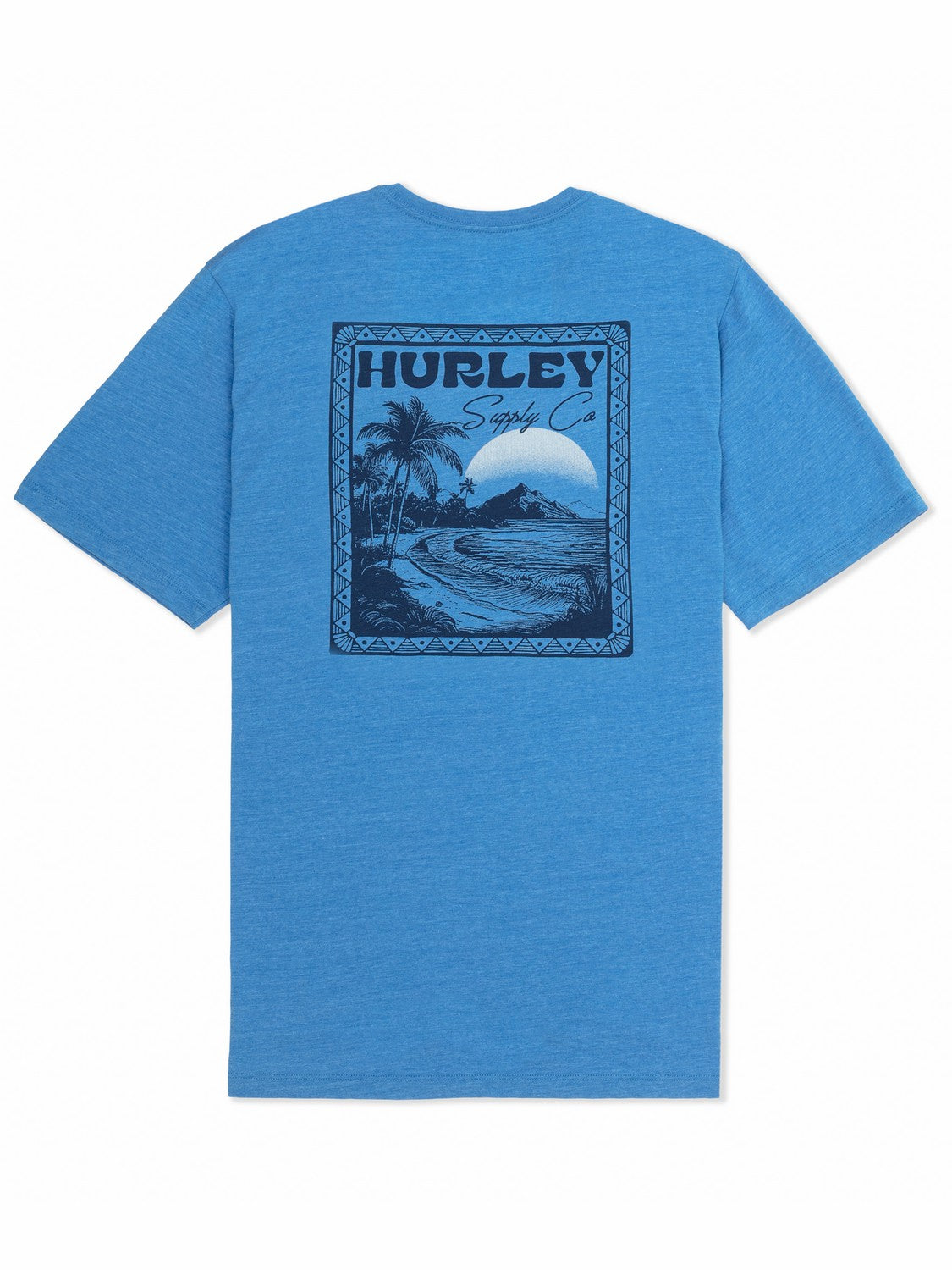 Island Scape Short Sleeve | Hurley Seashore Heather T-Shirts