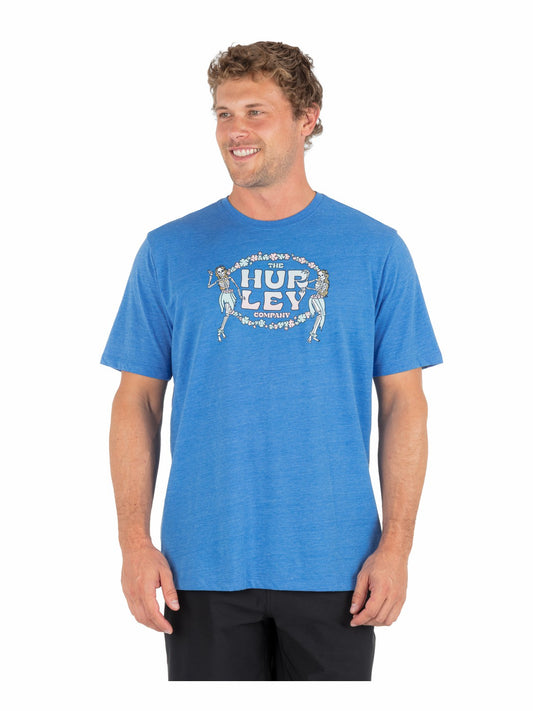 Skull Dancin Short Sleeve | Hurley Seashore Heather T-Shirts