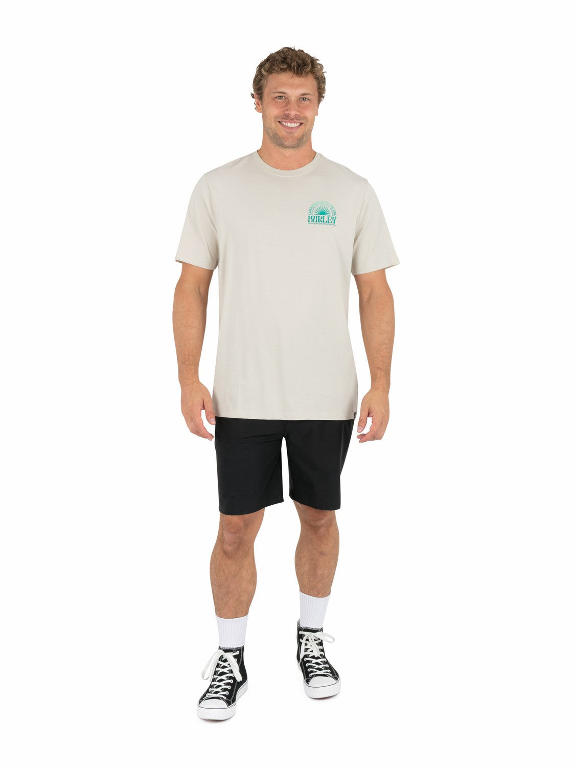 Glyphic Short Sleeve | Hurley Bone T-Shirts