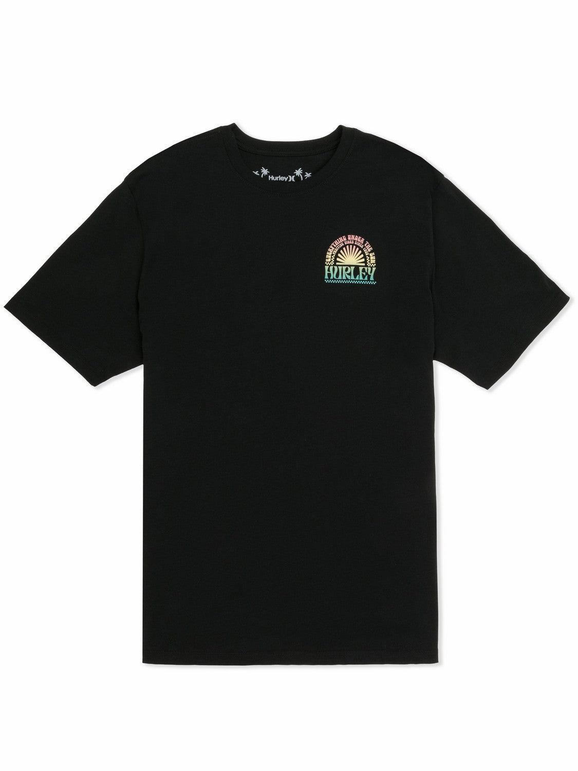 Glyphic Short Sleeve | Hurley Black T-Shirts
