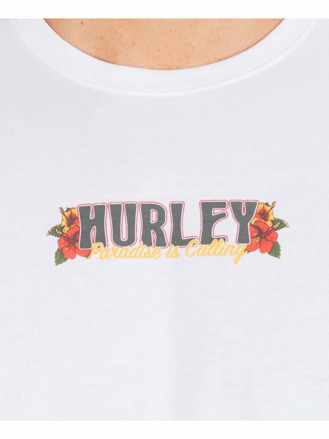 Sippin On Paradise Short Sleeve | Hurley White T-Shirts
