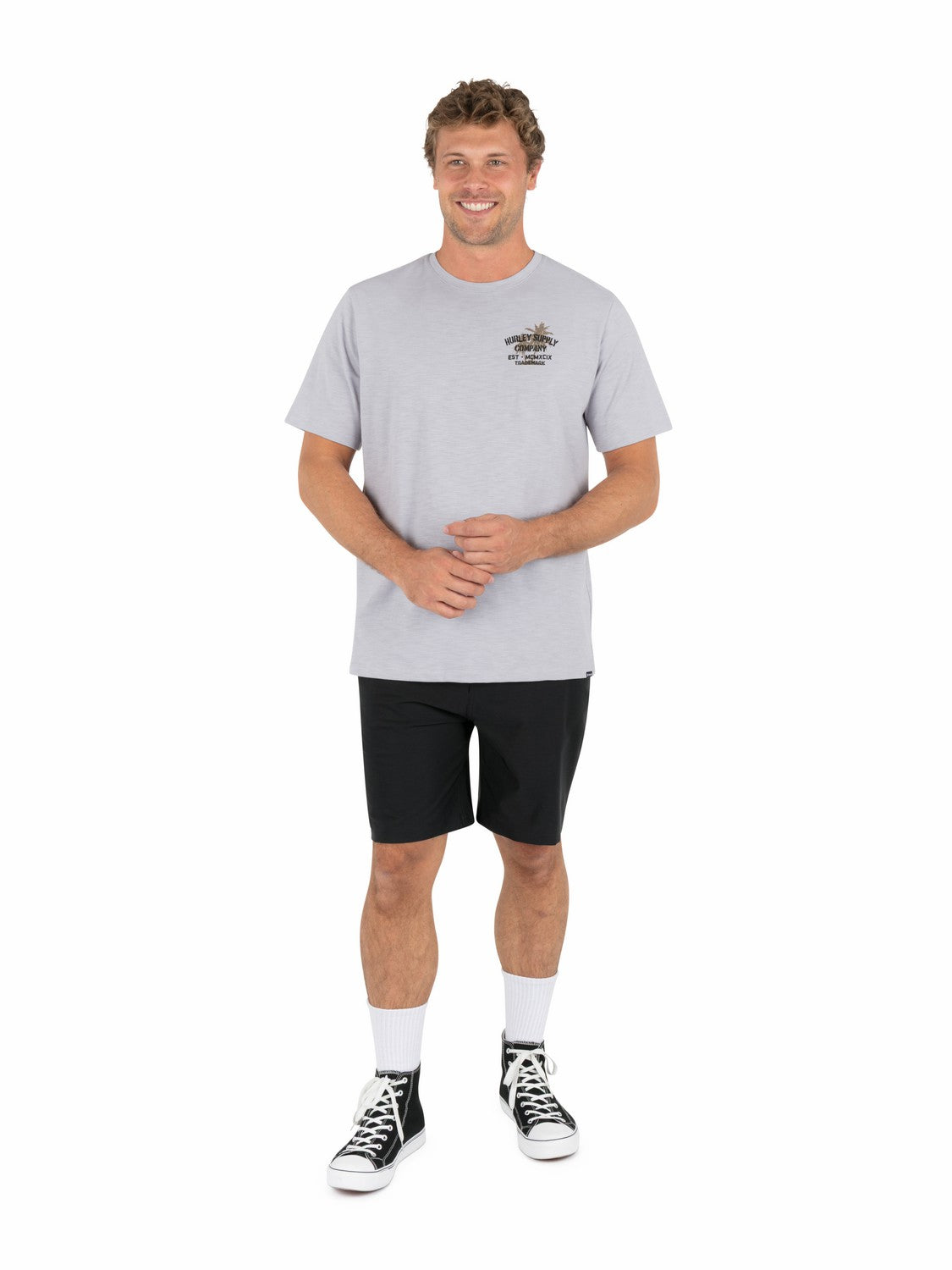 Shape Shack Slub Short Sleeve | Hurley Light Asteroid T-Shirts