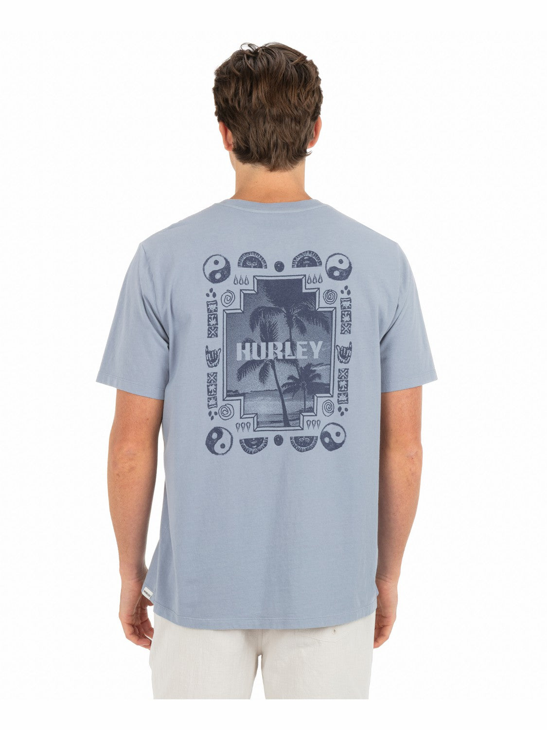 Window Of Sand Short Sleeve | Hurley Worker Blue T-Shirts