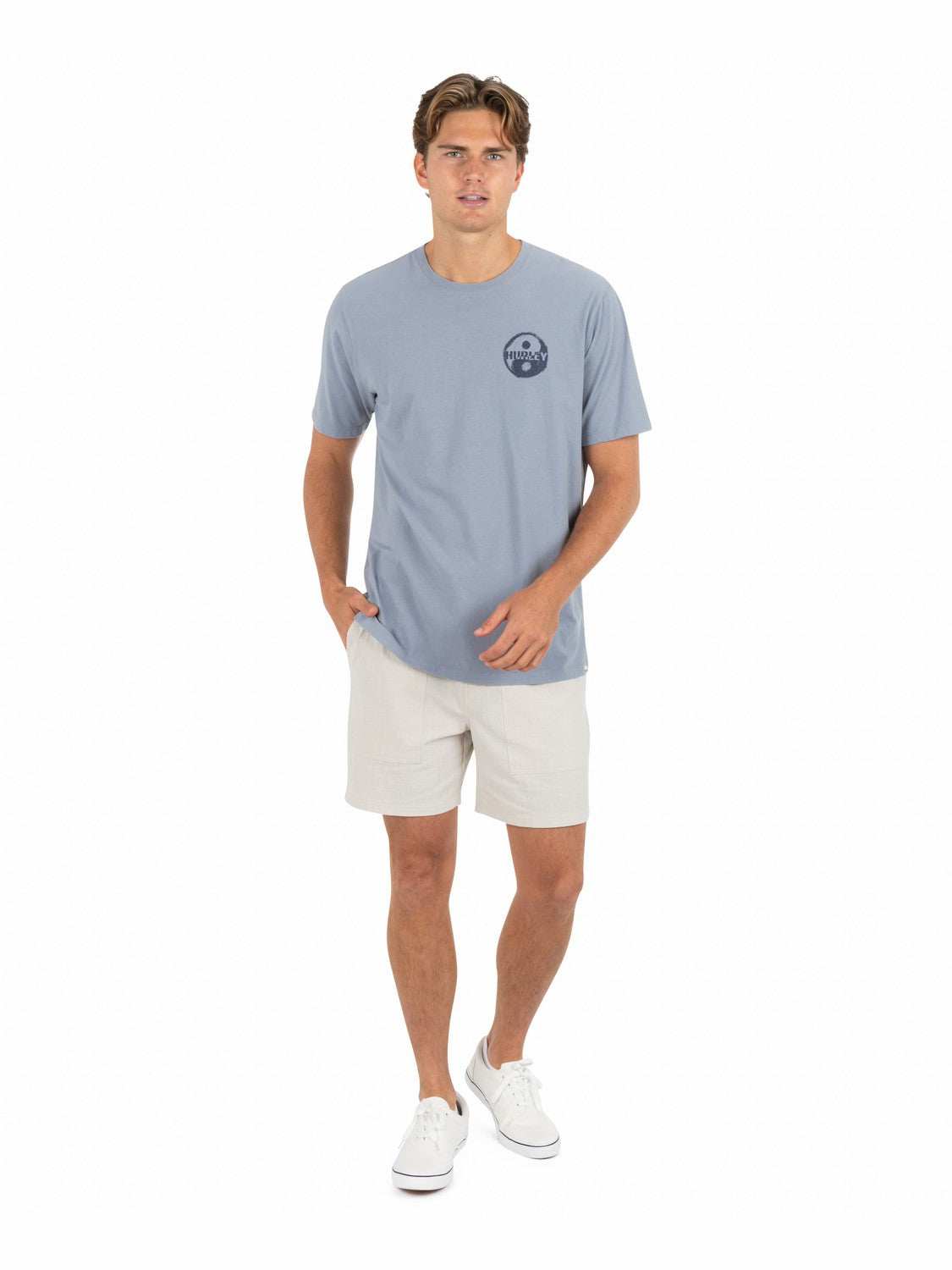 Window Of Sand Short Sleeve | Hurley Worker Blue T-Shirts