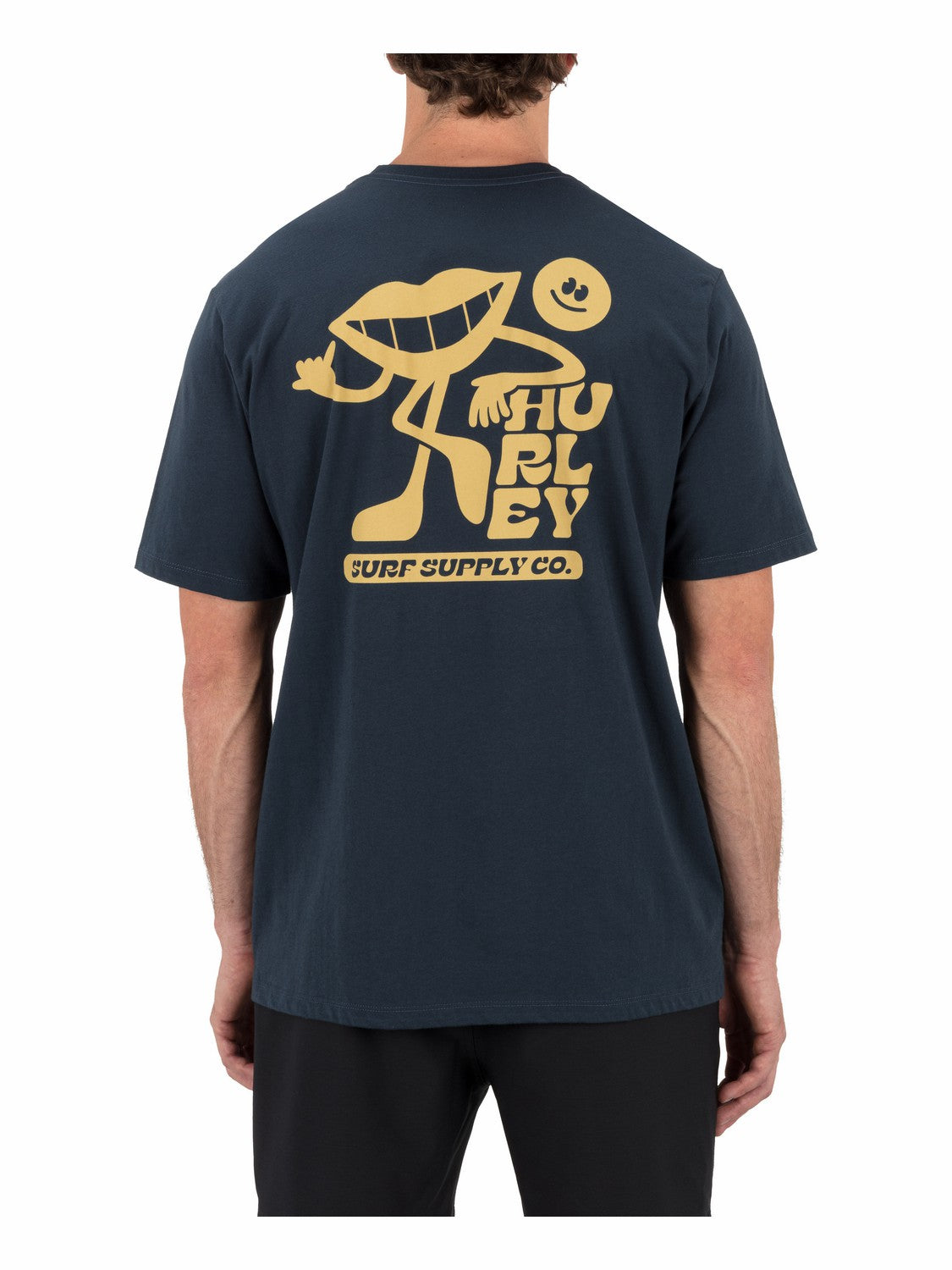 All Smiles Short Sleeve | Hurley Armored Navy T-Shirts