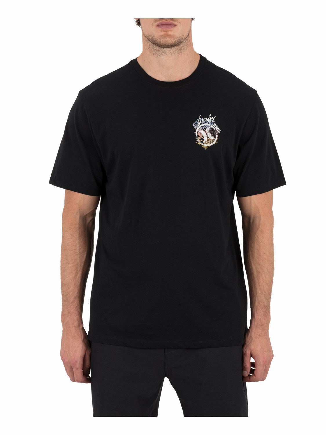 Crusty Short Sleeve | Hurley Black T-Shirts