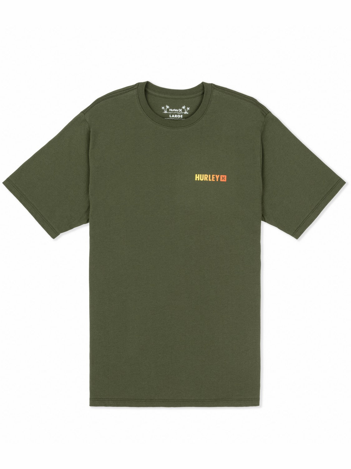 Fern Gradient Short Sleeve | Hurley Charcoal Fern T-Shirts