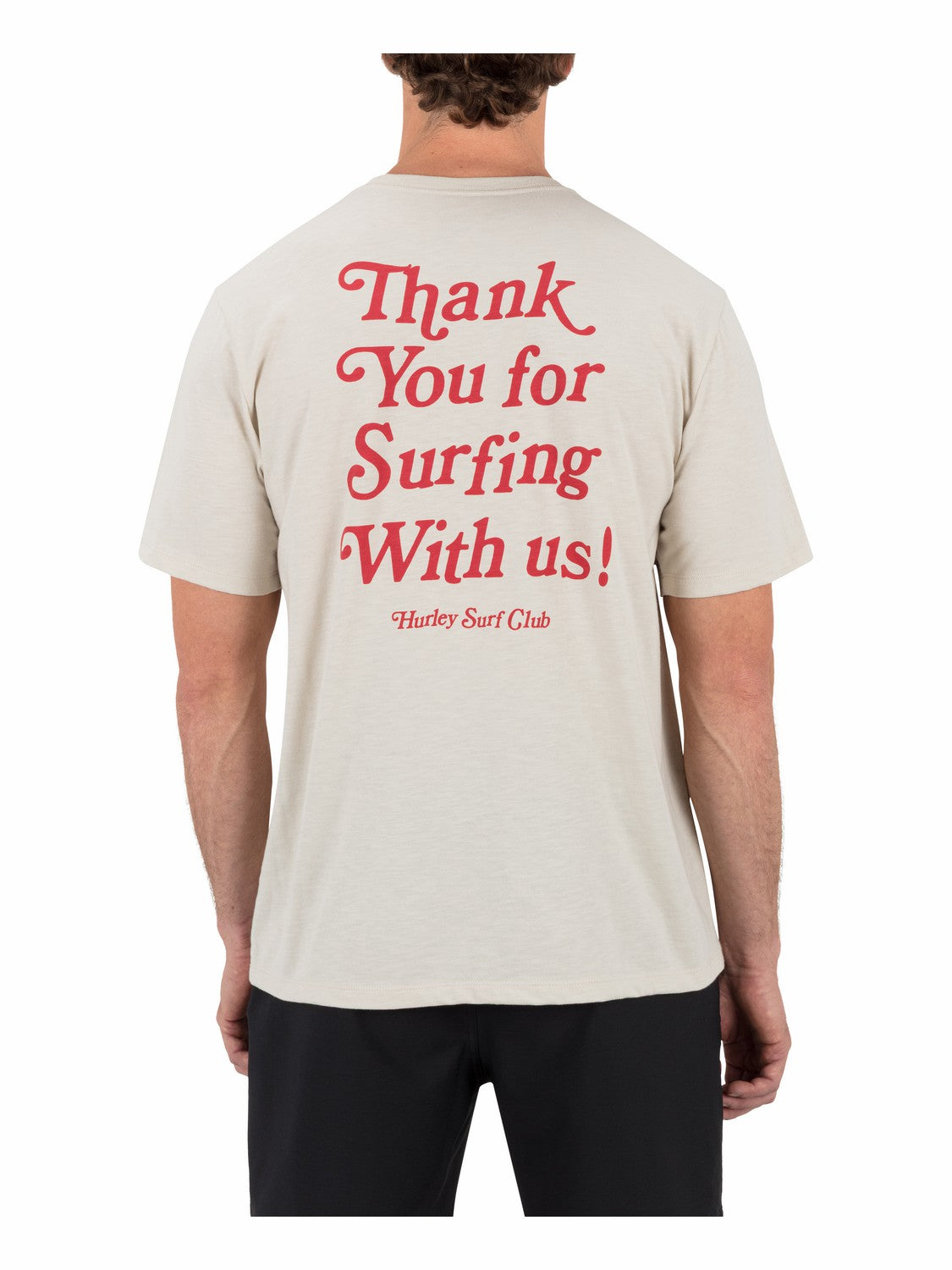 Thank You Slub Short Sleeve | Hurley Bone T-Shirts