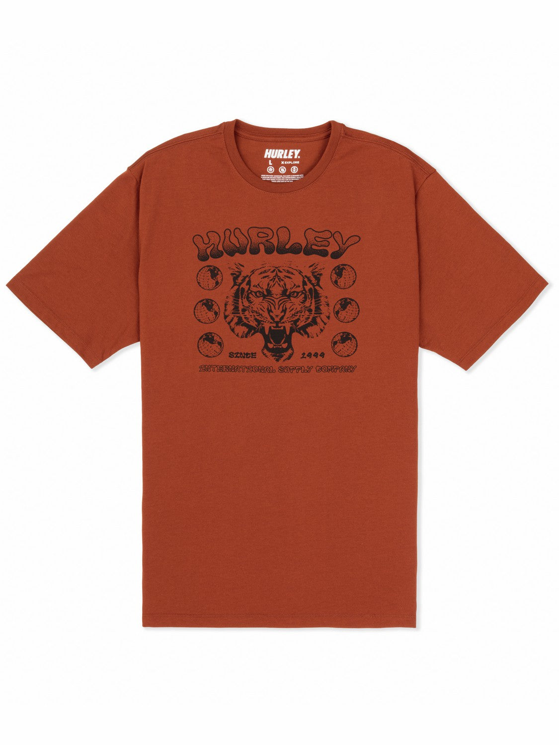 H2O Dri El Tigre No Se Short Sleeve | Hurley Brickyard T-Shirts