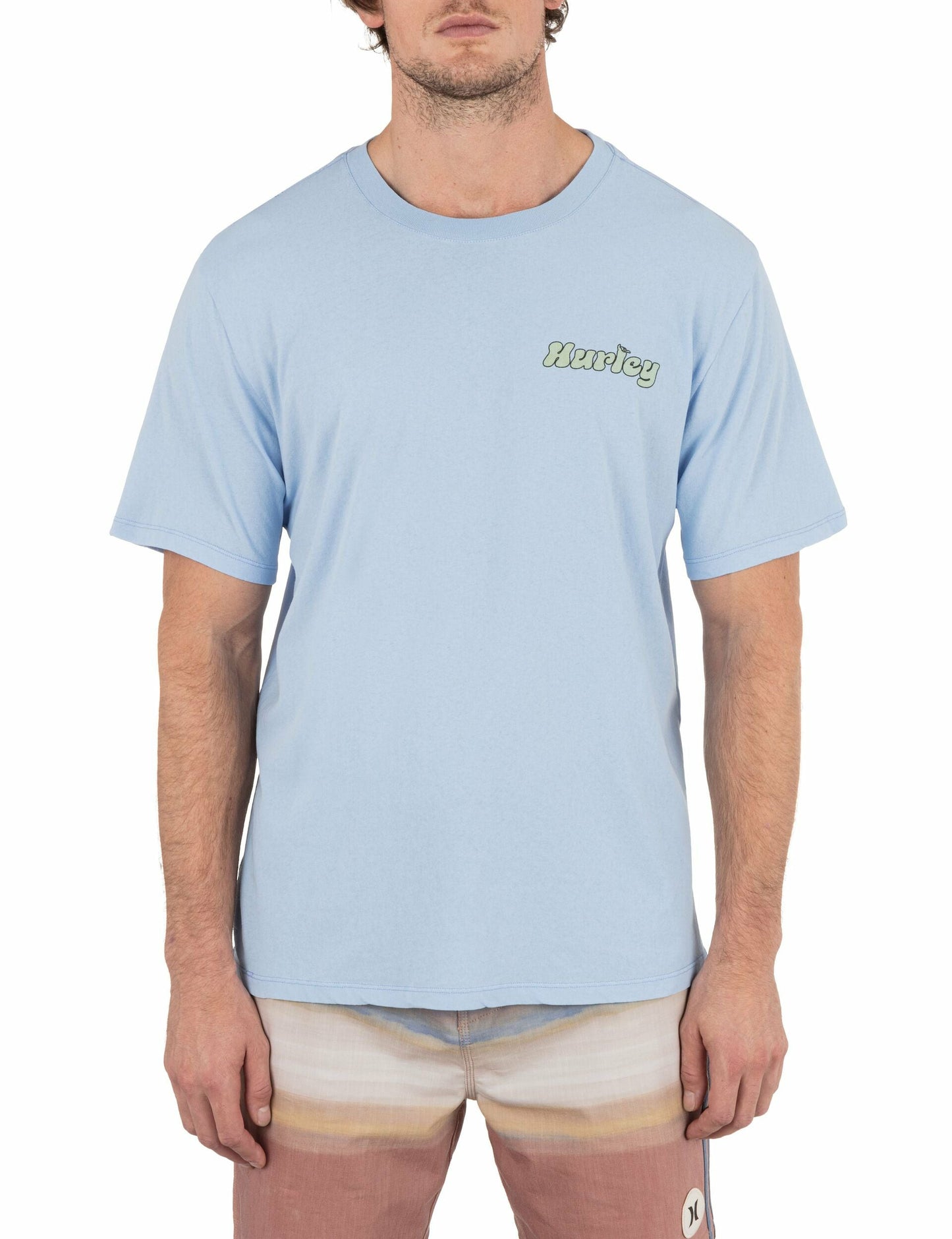 Visitor Short Sleeve | Hurley EIFEL BLUE T-Shirts