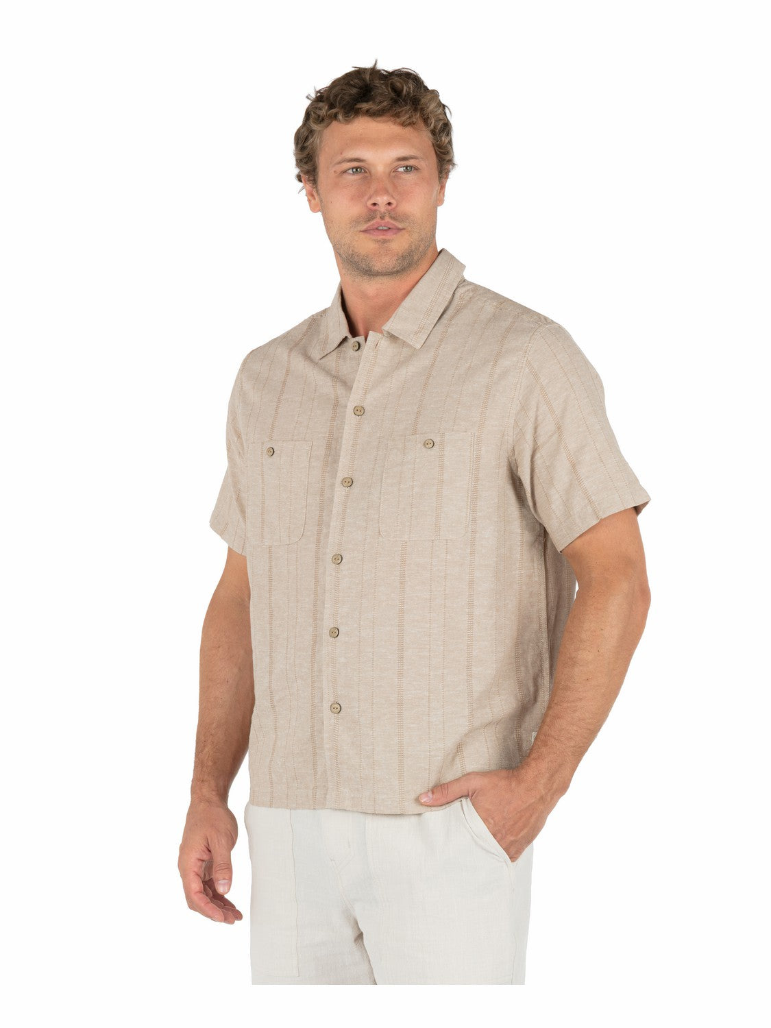 Hemp Malibu Short Sleeve | Hurley Bristlecone Button Downs