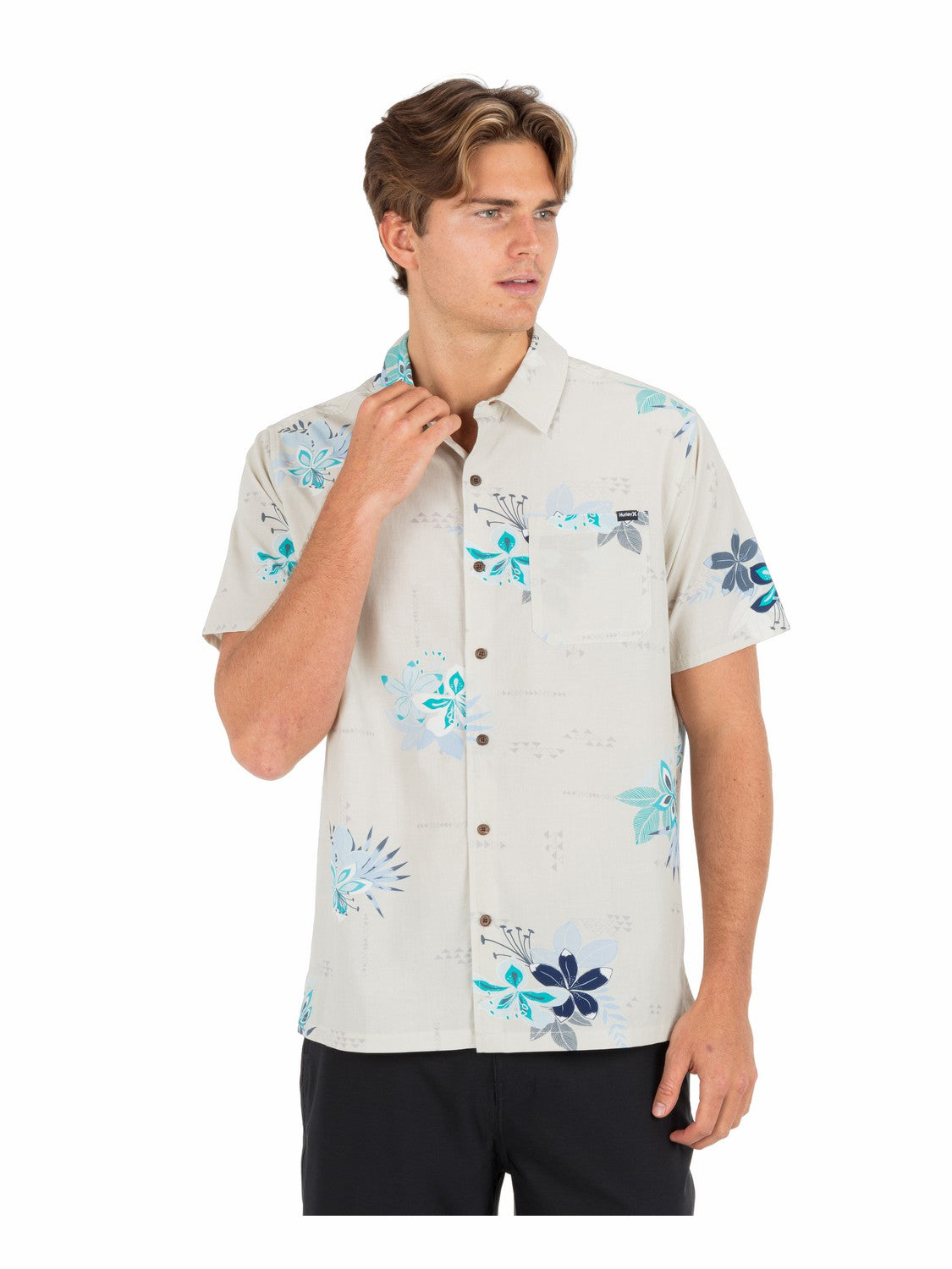 Aero Short Sleeve | Hurley Bone Button Downs