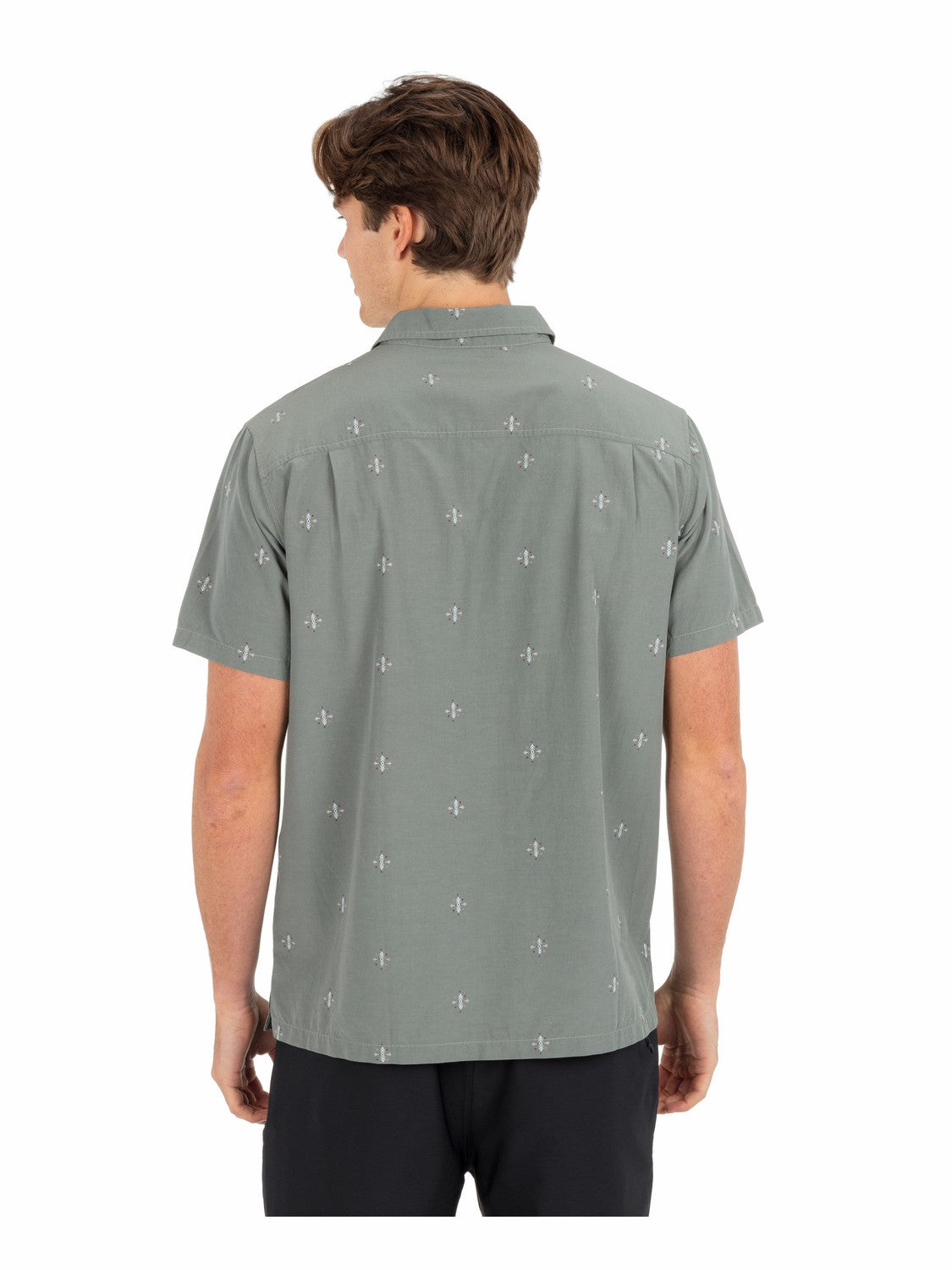Aero Short Sleeve | Hurley Great White Combo Button Downs