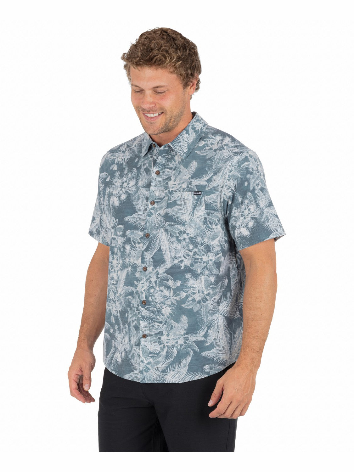 Newport Stretch Short Sleeve | Hurley Monsoon Button Downs