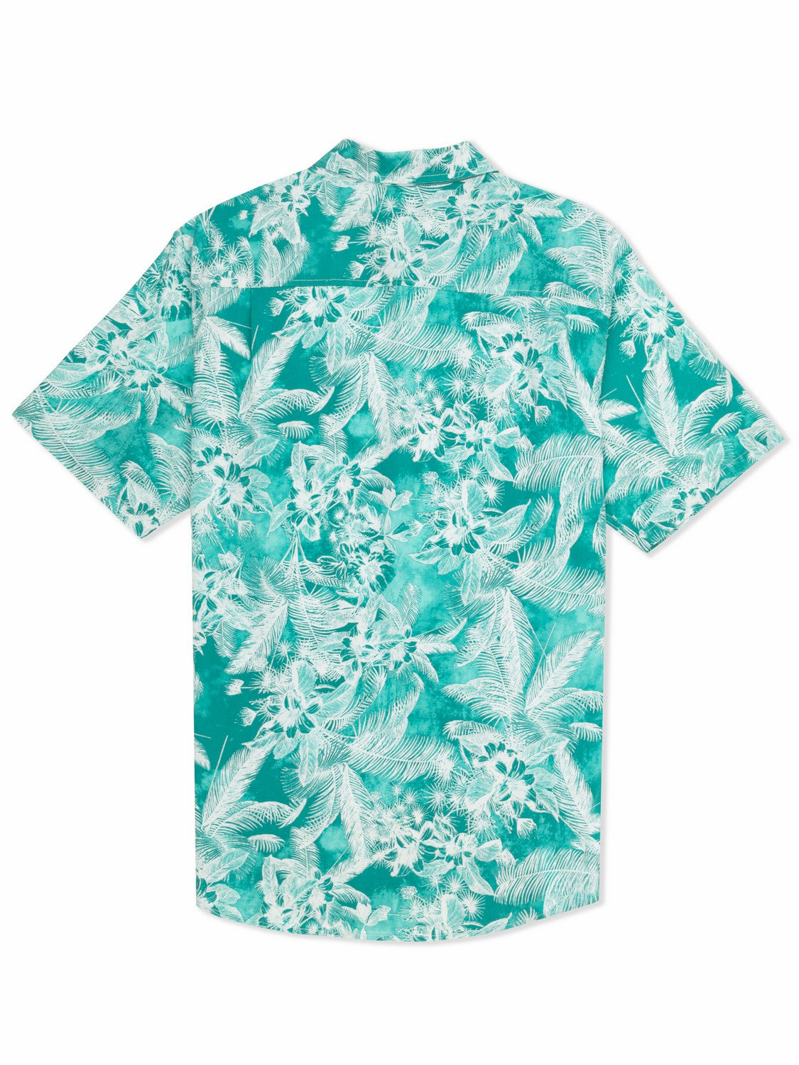 Lido Stretch Short Sleeve | Hurley Real Teal Button Downs