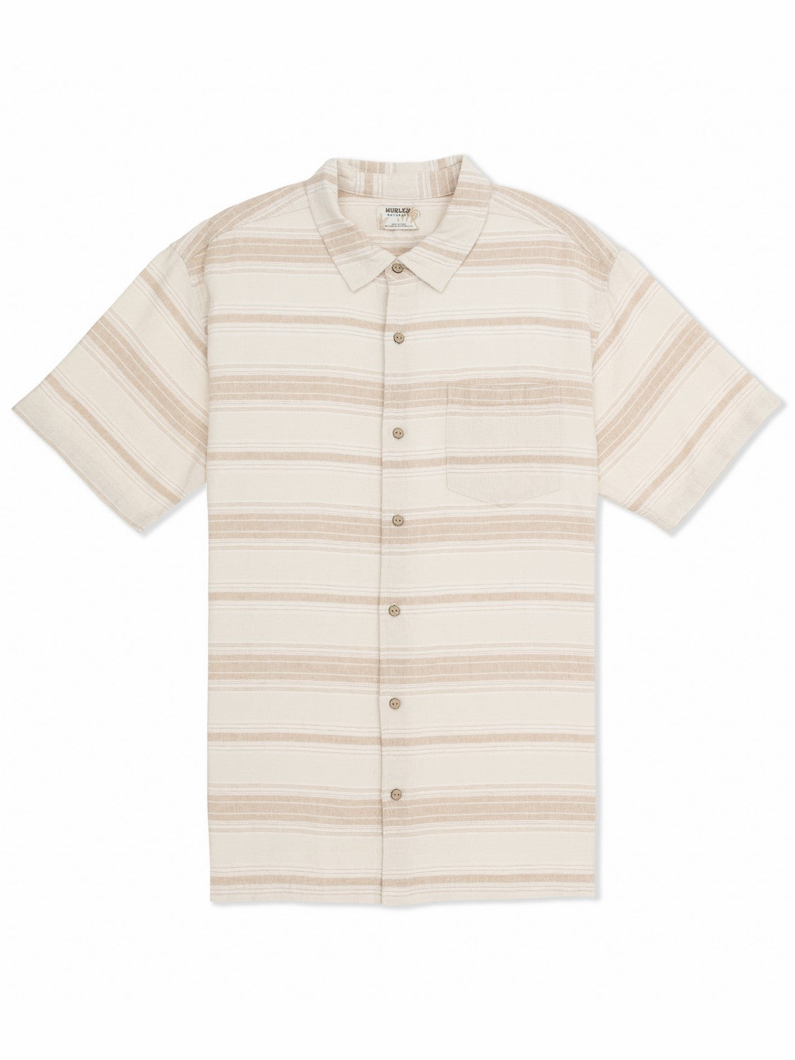 Oceanside Short Sleeve | Hurley Bone Combo Button Downs