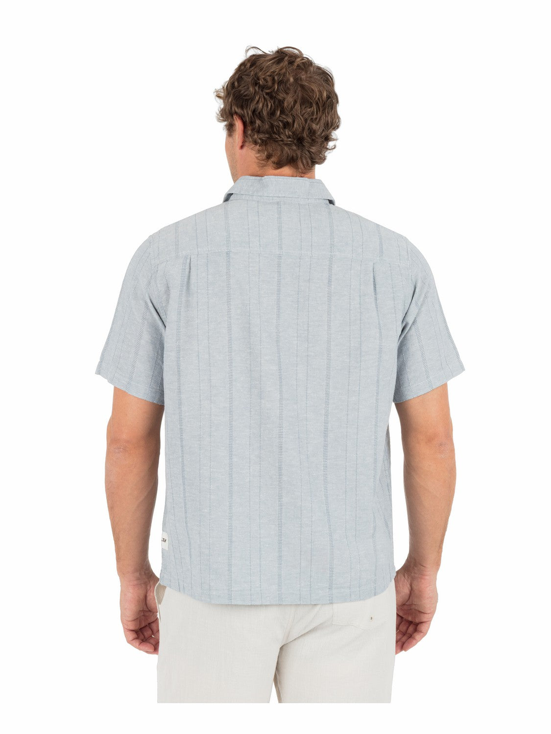 Hemp Malibu Short Sleeve | Hurley Worker Blue Button Downs