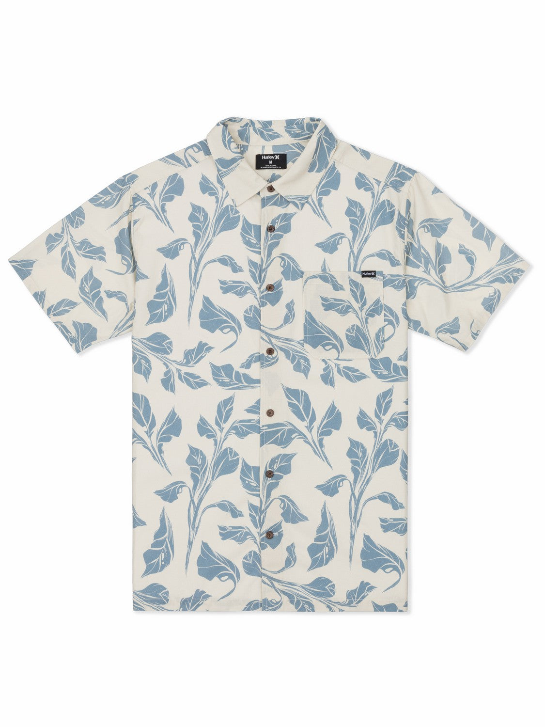 Aero Short Sleeve | Hurley Bone Combo Button Downs