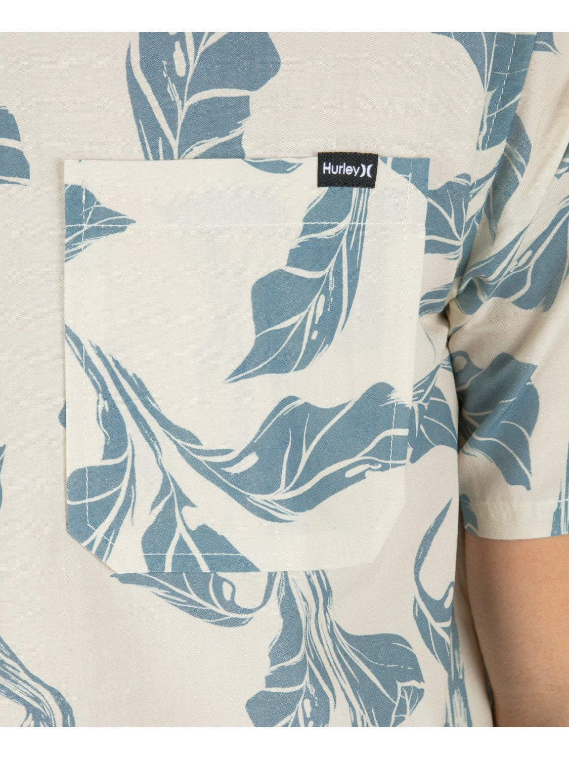 Aero Short Sleeve | Hurley Bone Combo Button Downs