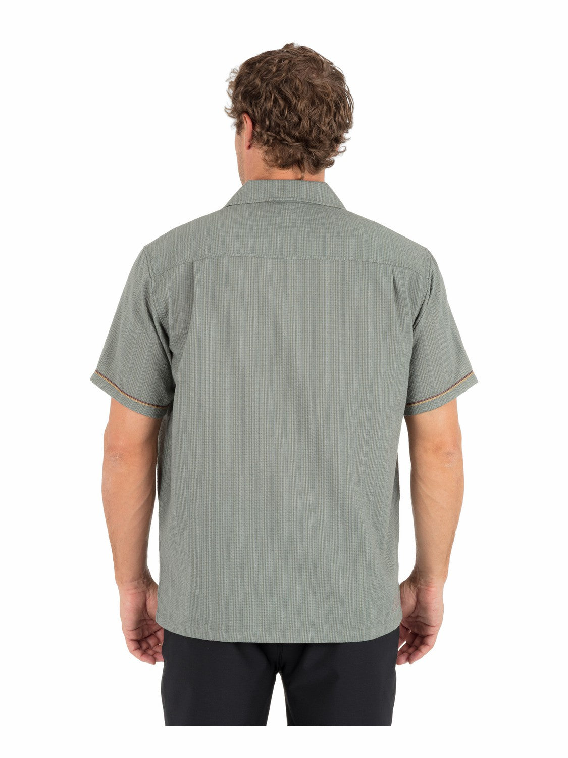 Lay Day Camp Short Sleeve | Hurley Army Button Downs