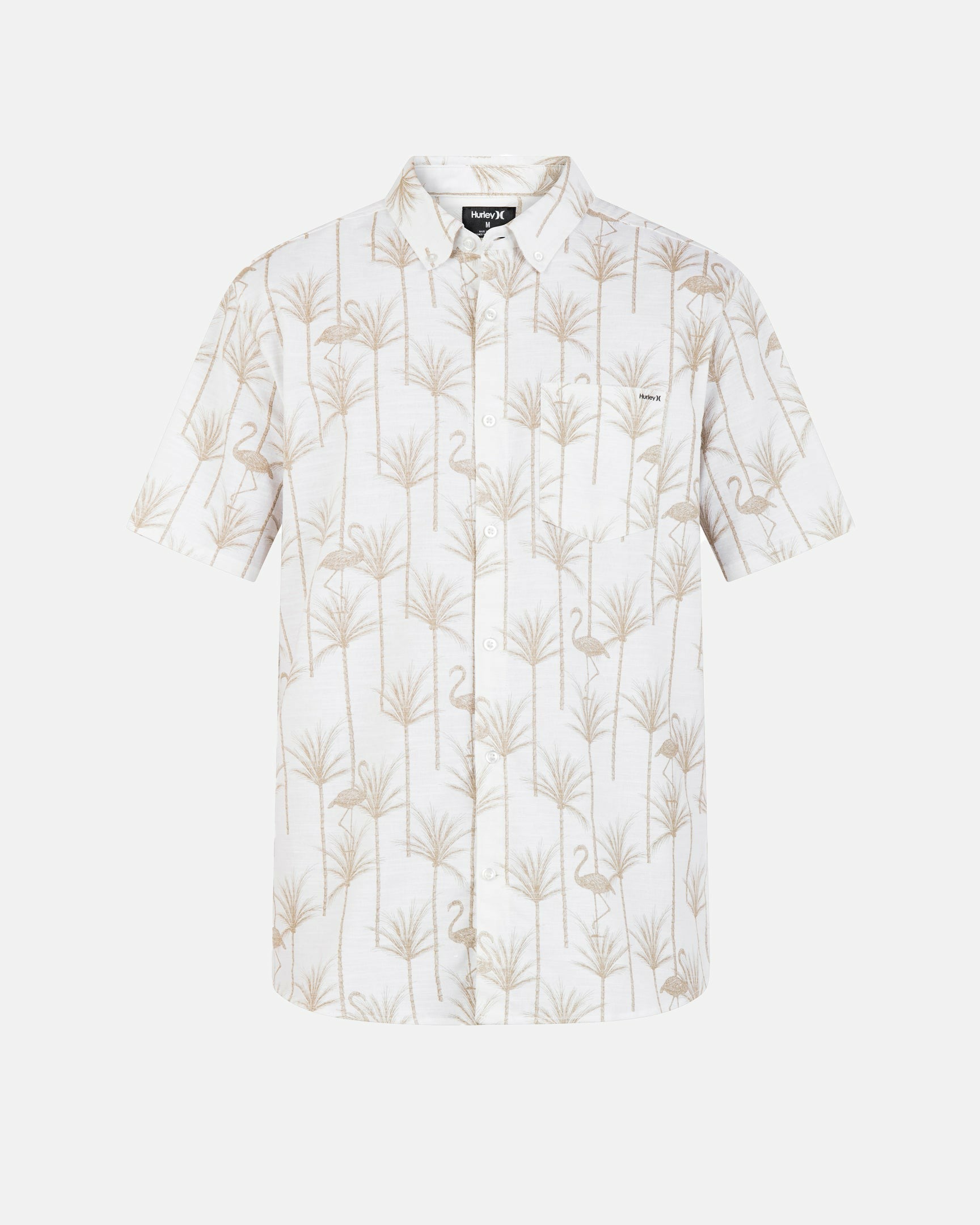One And Only Stretch Short Sleeve Shirt | Hurley Bone Button Downs