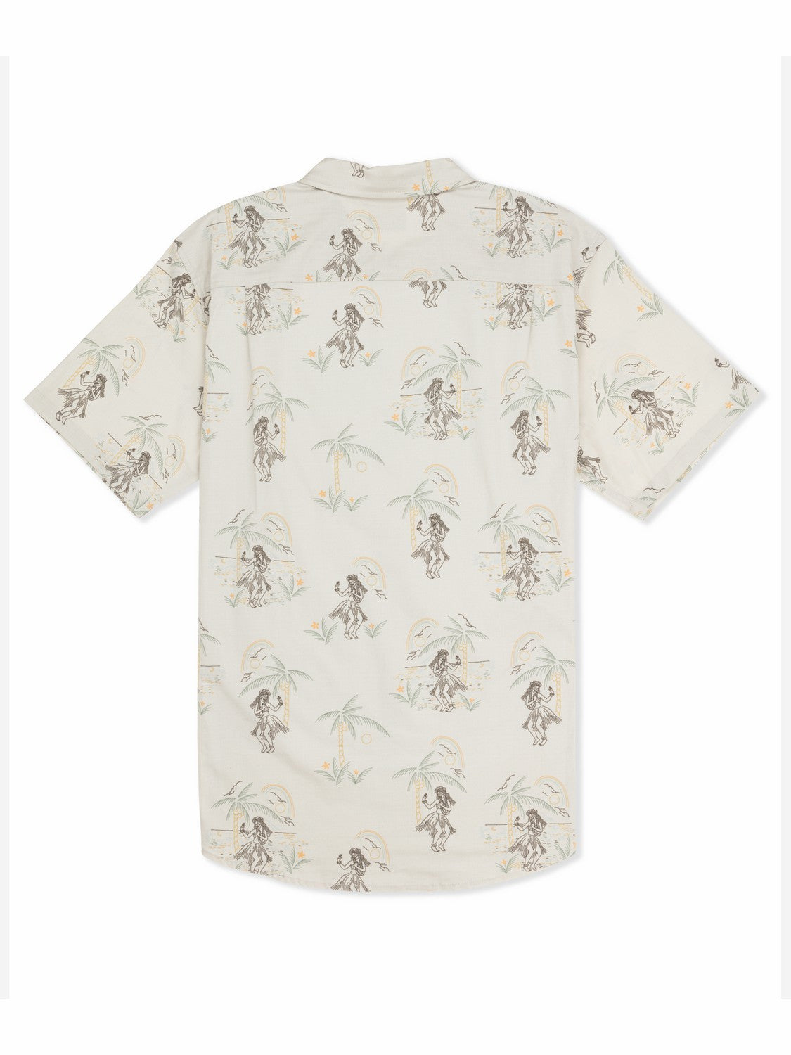 Lido Stretch Short Sleeve | Hurley Bone 2 Button Downs