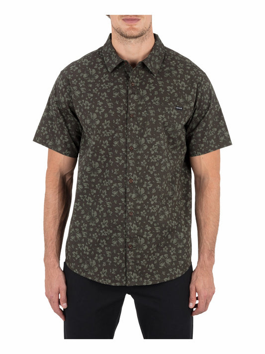 Lido Stretch Short Sleeve | Hurley Cargo Button Downs