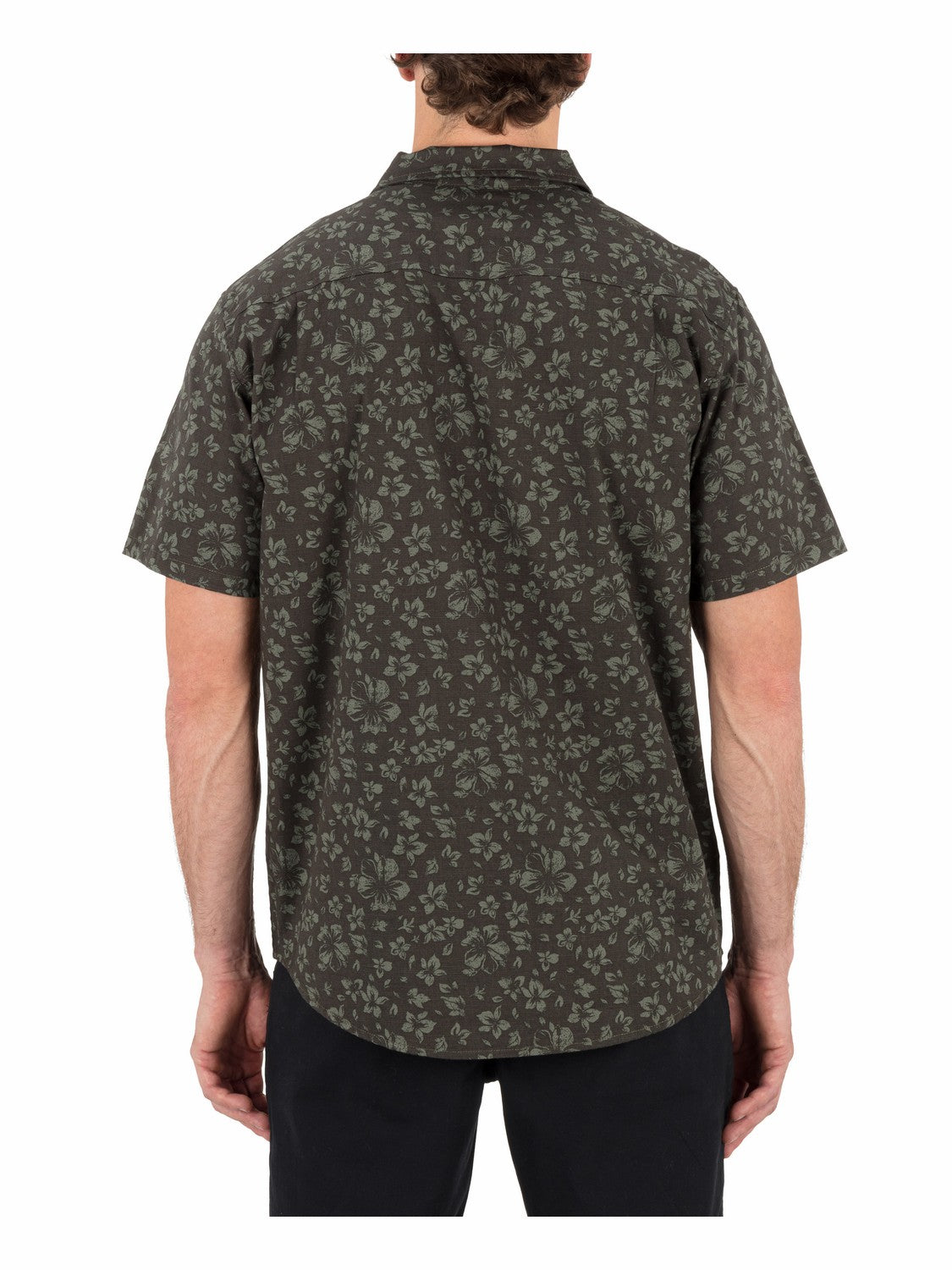 Lido Stretch Short Sleeve | Hurley Cargo Button Downs