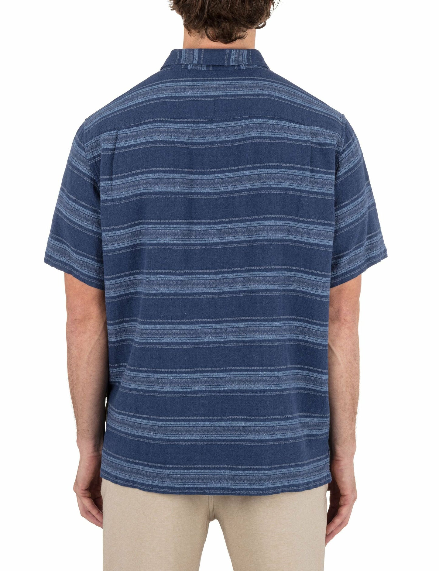 Oceanside Short Sleeve Shirt | Hurley FOUNTAIN BLUE Button Downs