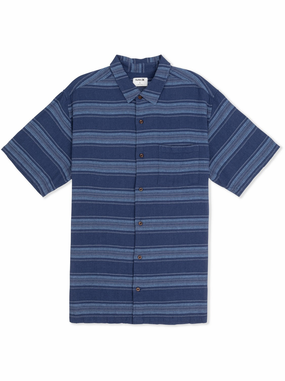 Oceanside Short Sleeve Shirt | Hurley FOUNTAIN BLUE Button Downs