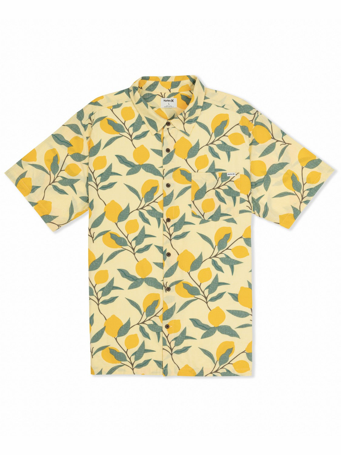 Rincon Short Sleeve Printed Shirt | Hurley PINEAPPLE Button Downs