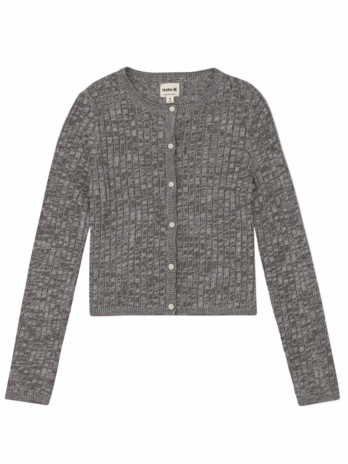 Day Trip Cardigan | Hurley CHARCOAL HEATHER Sweatshirts & Sweaters