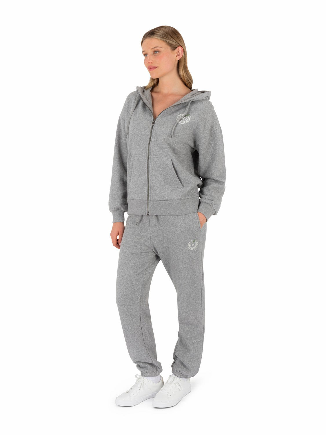 Solamar Zip Hoodie | Hurley GREY HEATHER Sweatshirts & Sweaters