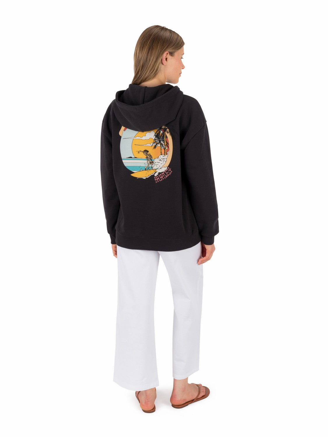 Forever Oversized Hoodie | Hurley OFF BLACK Sweatshirts & Sweaters