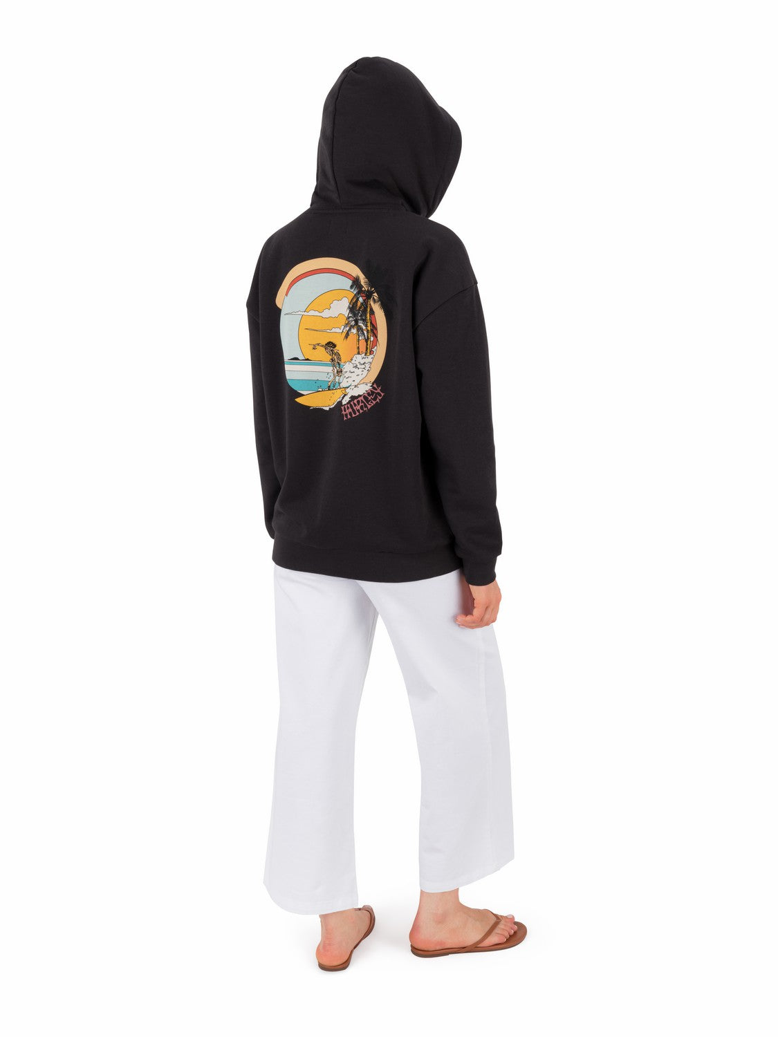 Forever Oversized Hoodie | Hurley OFF BLACK Sweatshirts & Sweaters