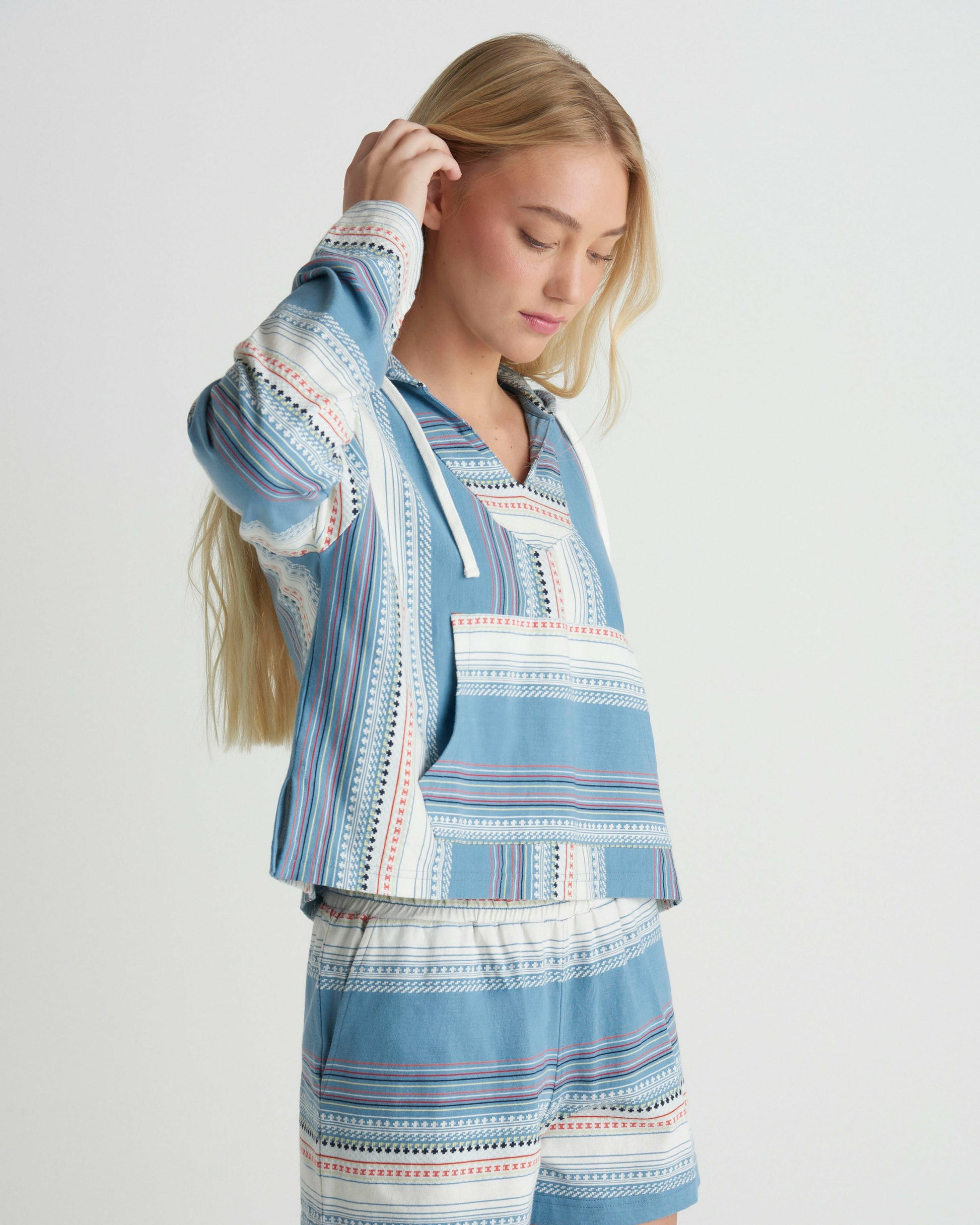 Perfect Wave Hoodie | Hurley Windward Blue Sweatshirts & Sweaters