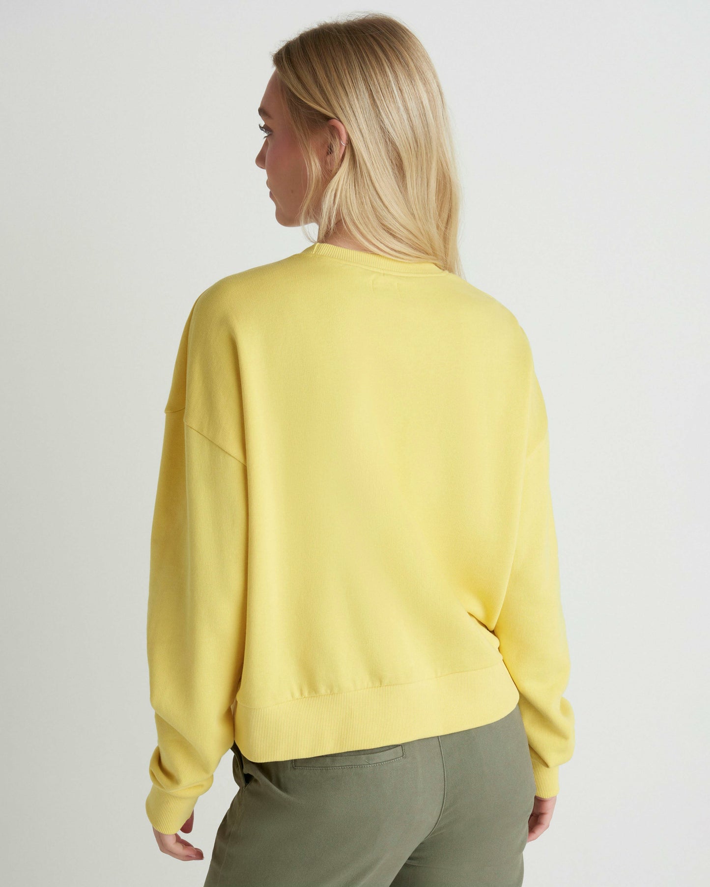 Living Peace Boxy Crew | Hurley Dandelion Sweatshirts & Sweaters