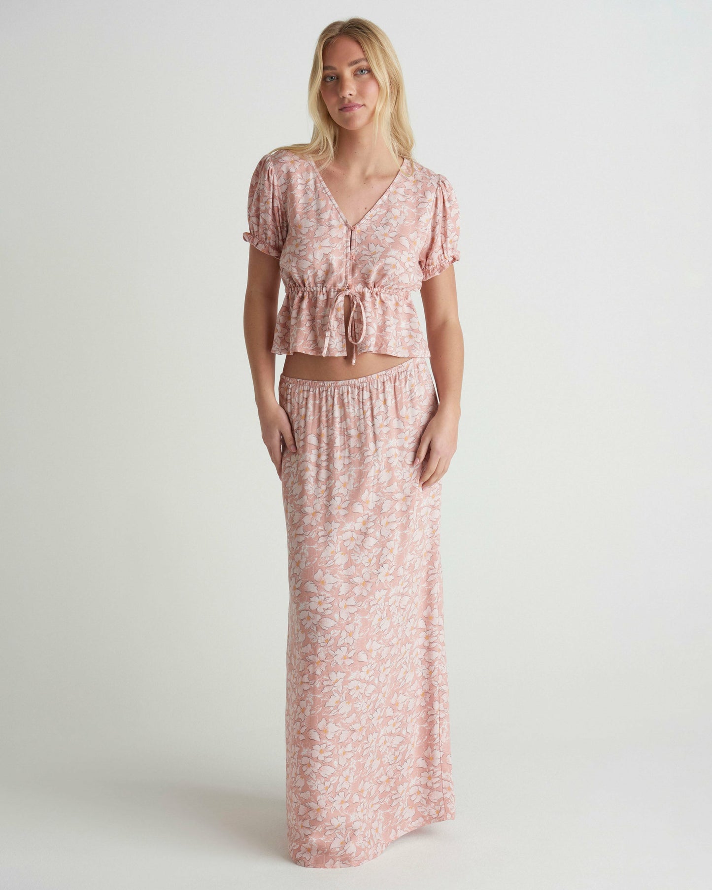 Beachcomber Maxi Skirt | Hurley Rose Tan Shorts & Skirts
