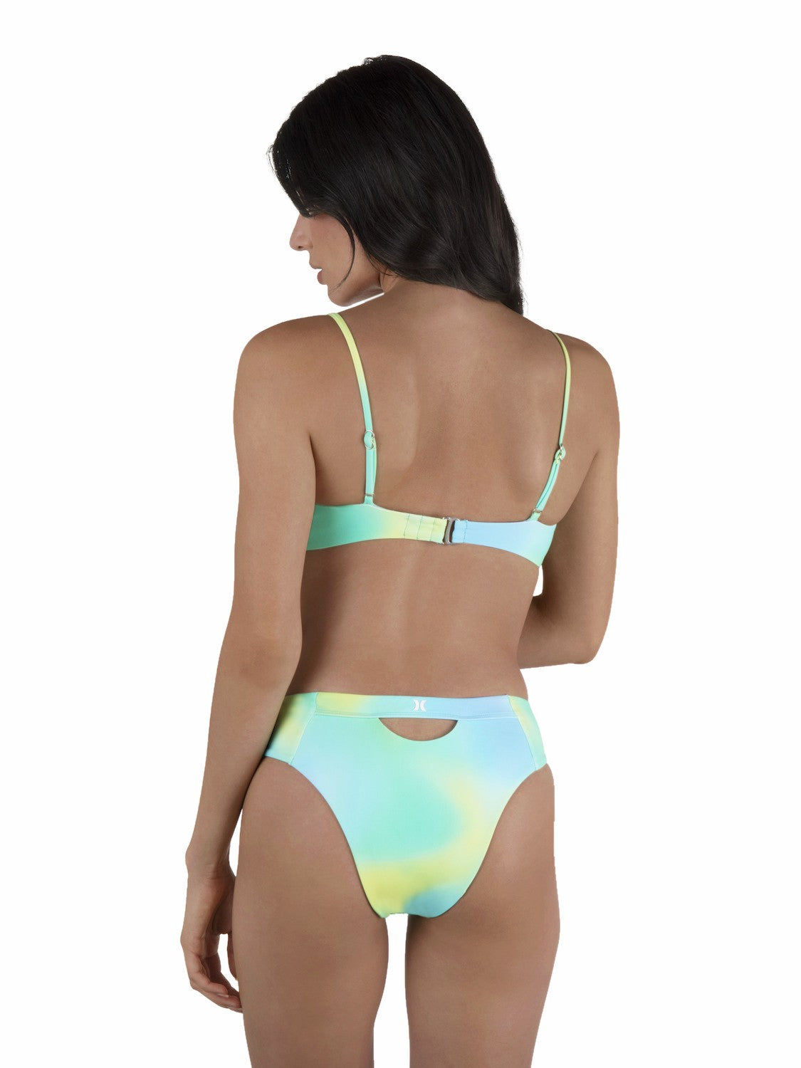 Sunset Ombre Max Cheeky Bottom | Hurley Limeaide Bikinis