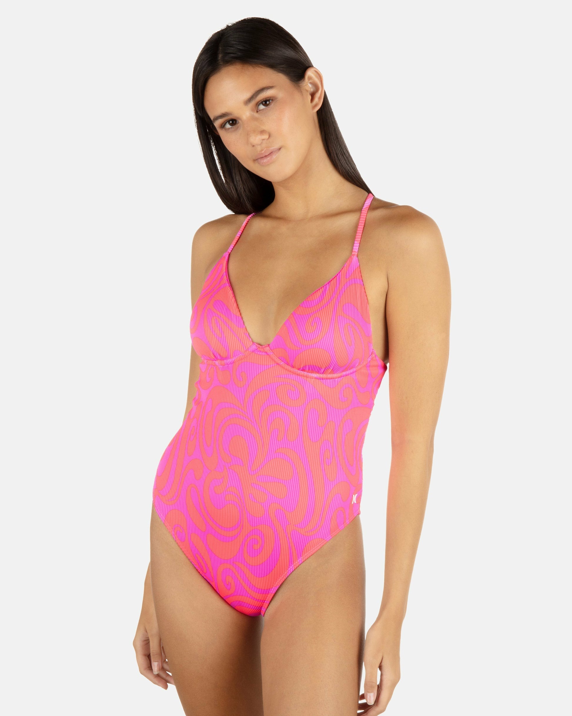 Trip Hop Moderate One Piece | Hurley Maraschino Bikinis
