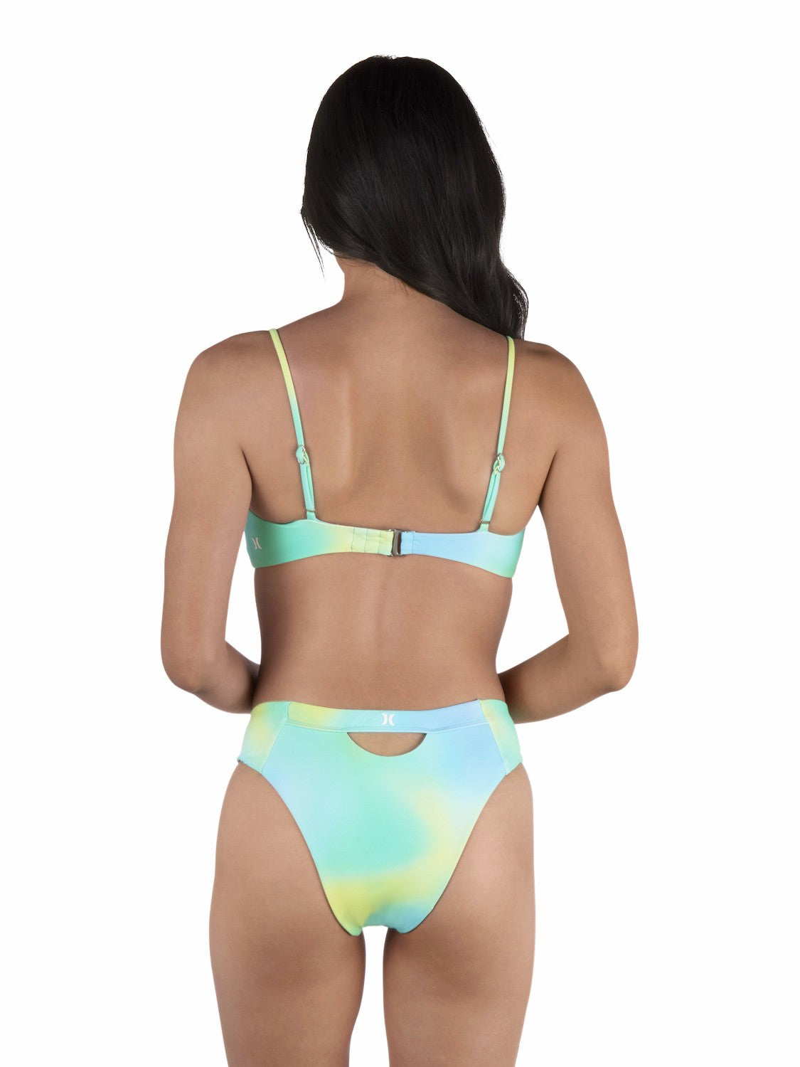 Sunset Ombre Max Solid Bralette | Hurley Limeaide Bikini & Swim Tops